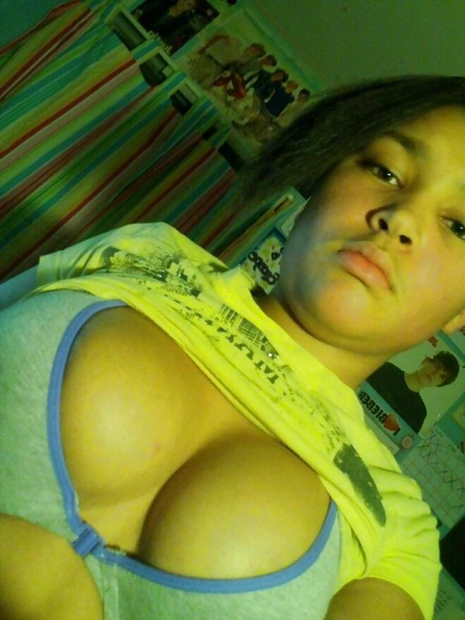 5P Black tits and pubes