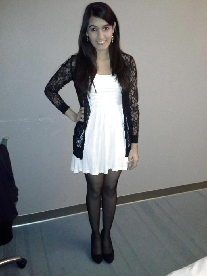 25P Turkish Girl in Black Pantyhose