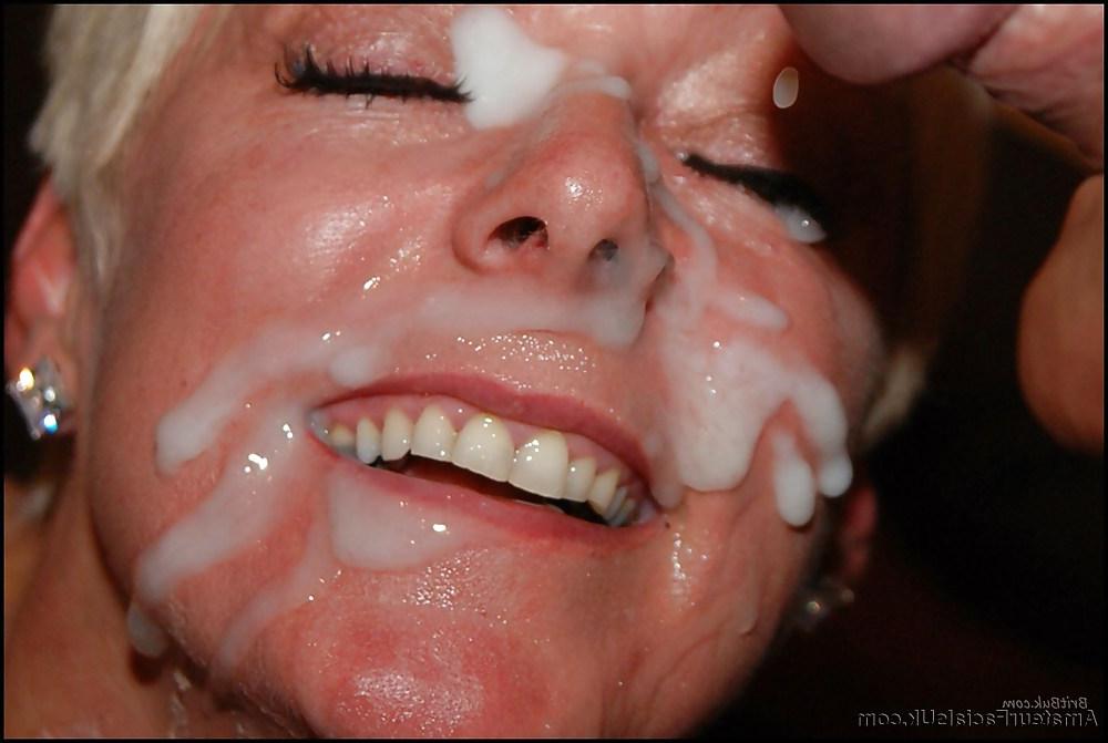 25P Wonderfull eyes cum drenched milf bukkake (Camaster)