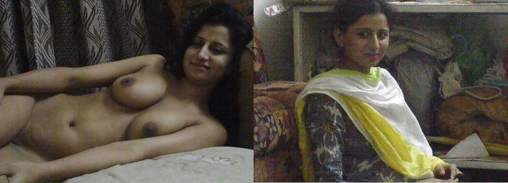 14P Clothed Unclothed Indian Bitches 6