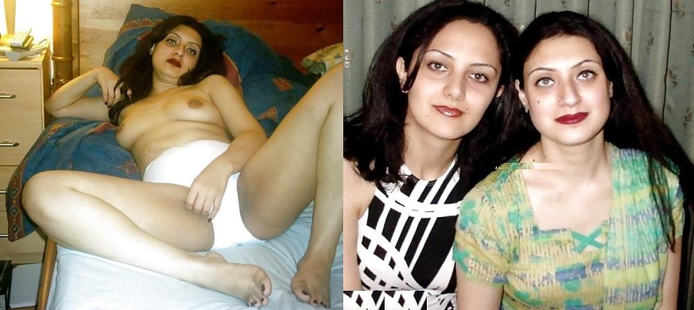 14P Clothed Unclothed Indian Bitches 6