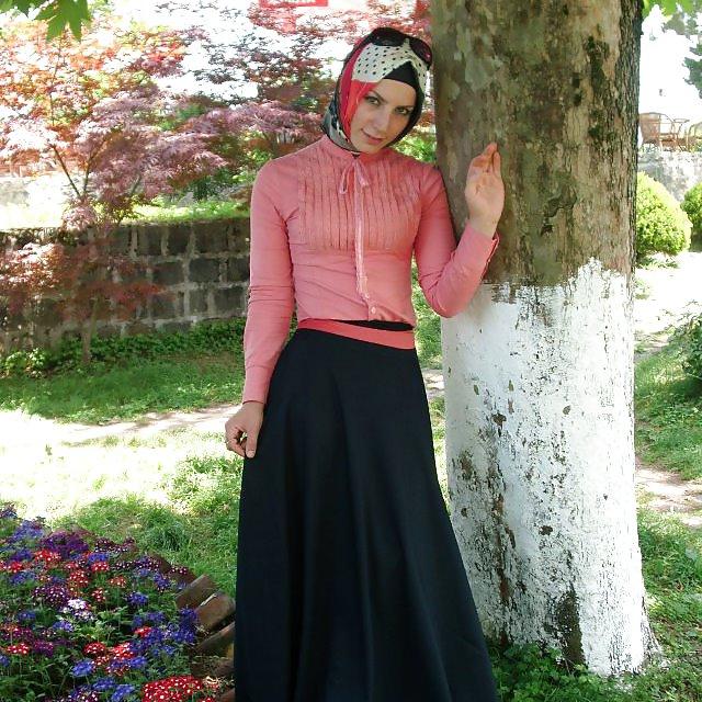 25P Turkish arab hijab turbanli kapali yeniler