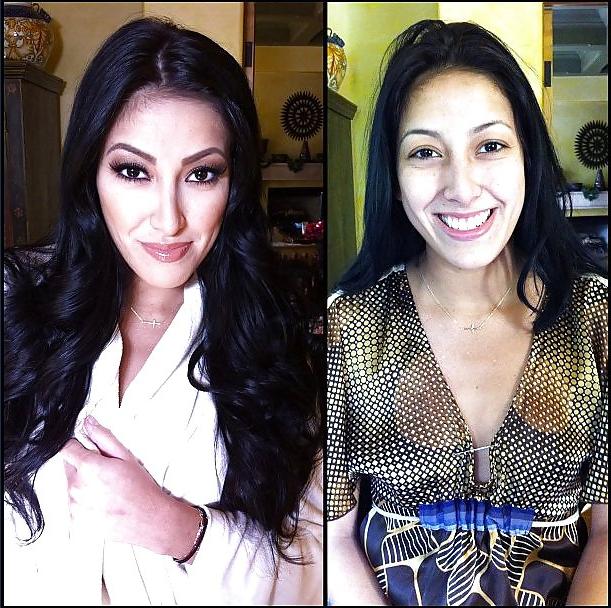25P PornStars Without Makeup Before And After Pictures 