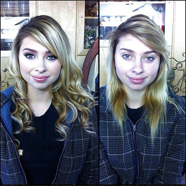 25P PornStars Without Makeup Before And After Pictures 