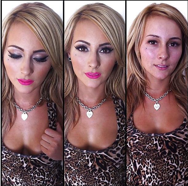 25P PornStars Without Makeup Before And After Pictures 