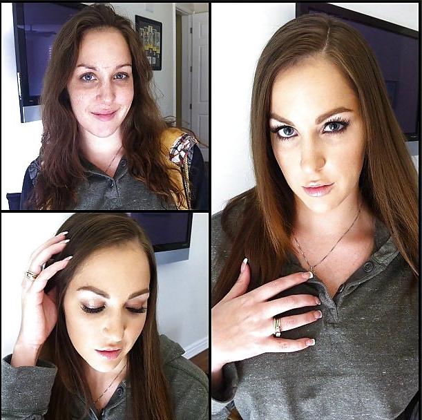 25P PornStars Without Makeup Before And After Pictures 