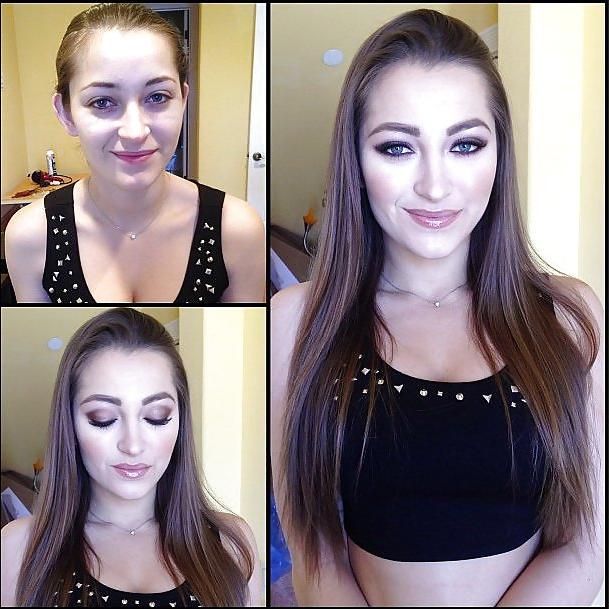 25P PornStars Without Makeup Before And After Pictures 