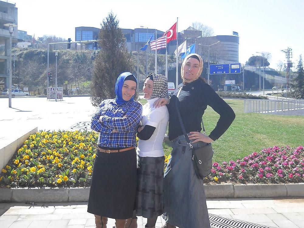 25P Turkish arab hijab turbanli kapali yeniler