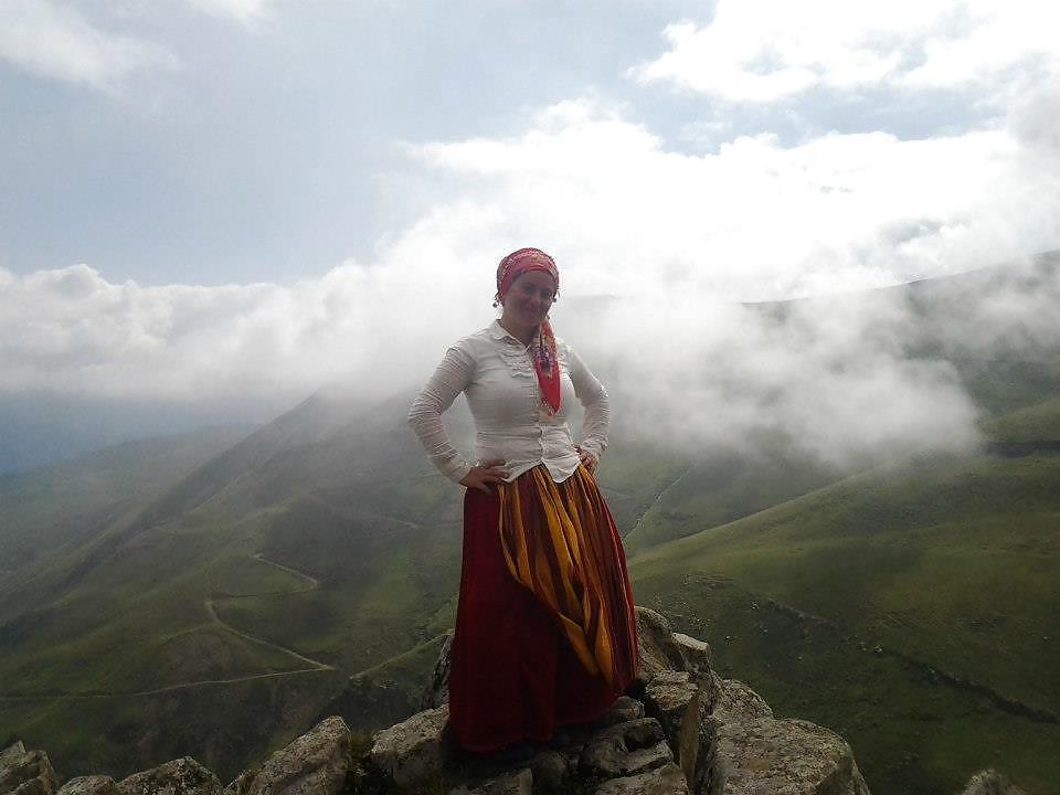 25P Turkish arab hijab turbanli kapali yeniler