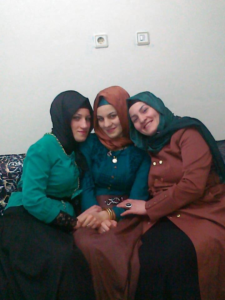 25P Turkish arab hijab turbanli kapali yeniler