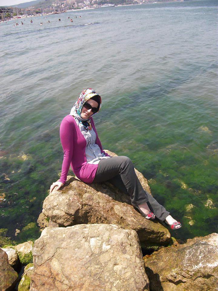 25P Turkish arab hijab turbanli kapali yeniler