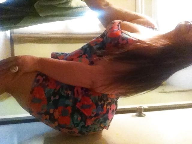 4P BBW in tight dress 