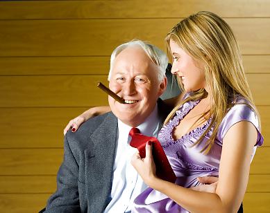 16P Grandpa getting all the pussy