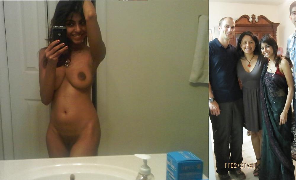 8P Clothed Unclothed Indian Bitches 
