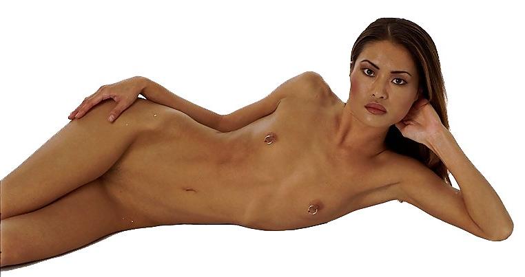 19P Slim asian girl posing with her whip