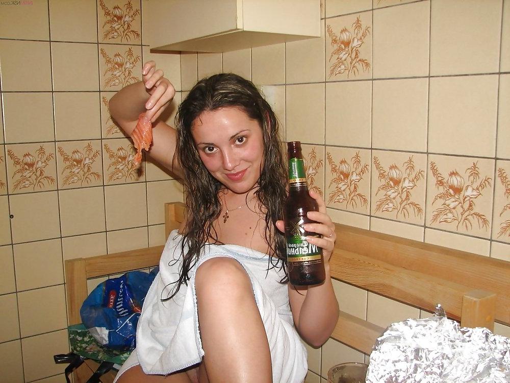 25P Russian Slut Inna - wedding, sauna, and another