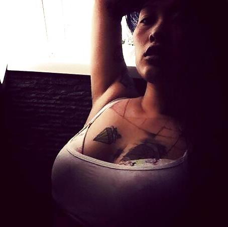 25P Tattooed Asian Teen