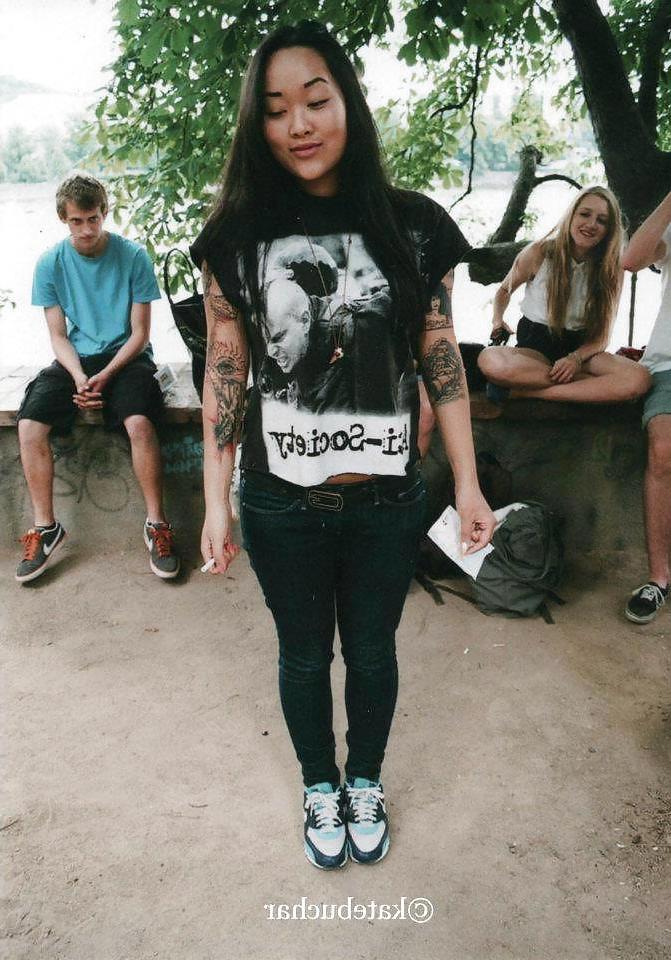 25P Tattooed Asian Teen