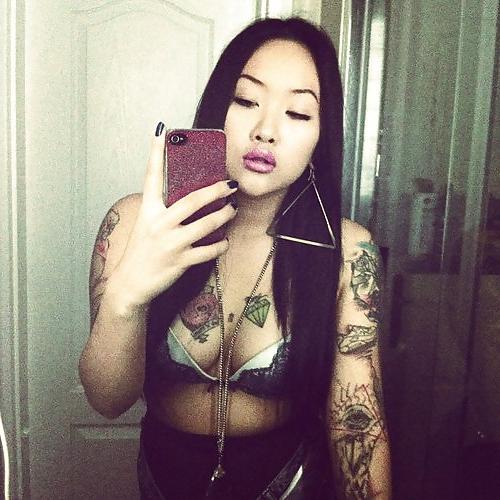 25P Tattooed Asian Teen