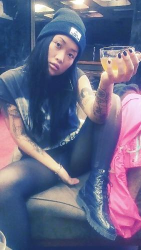 25P Tattooed Asian Teen