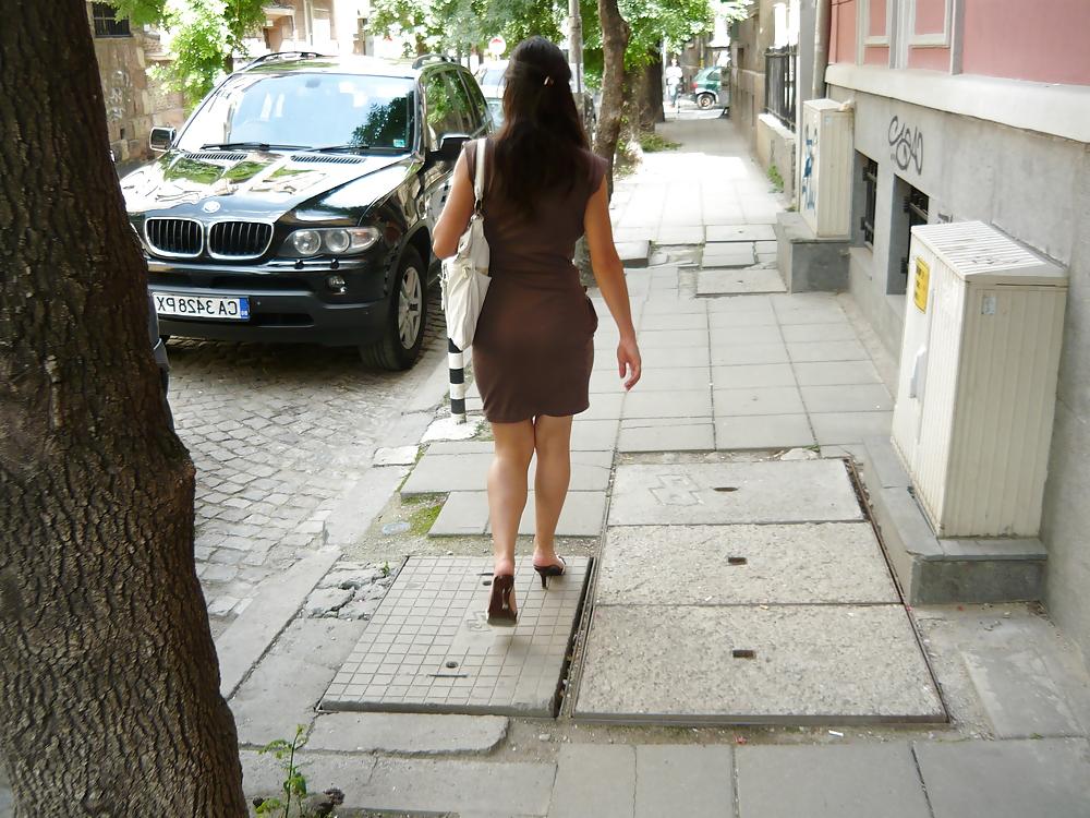11P Wonderful bubble butt from Bulgaria on the street