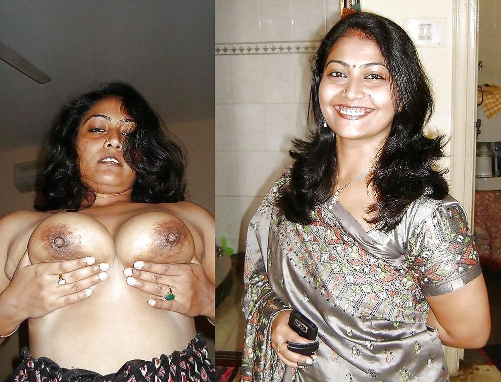 11P Clothed Unclothed Indian Bitches 9