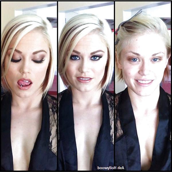 25P Porn starlets dolled up and... not.