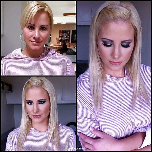 25P Porn starlets dolled up and... not.