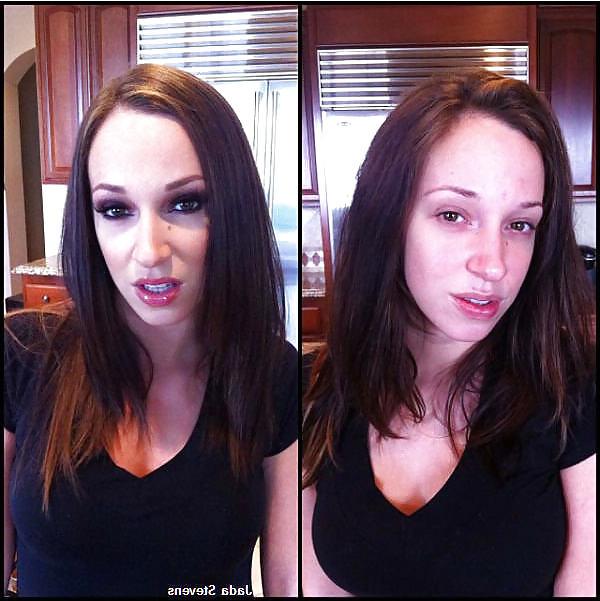 25P Porn starlets dolled up and... not.