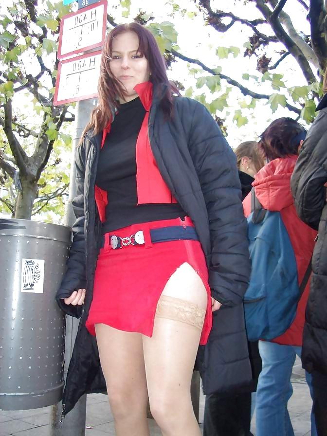 25P Stocking tops and beautiful women