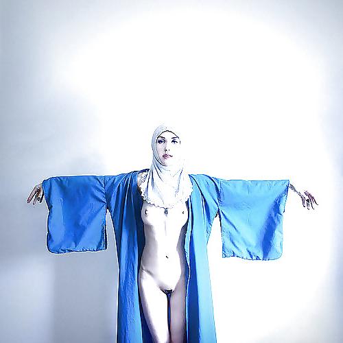25P Turbanli hijab arab, turkish, asia nude - non nude 06