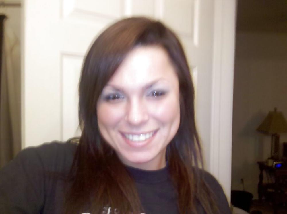 13P Brunette MILF With Pierced Nipples