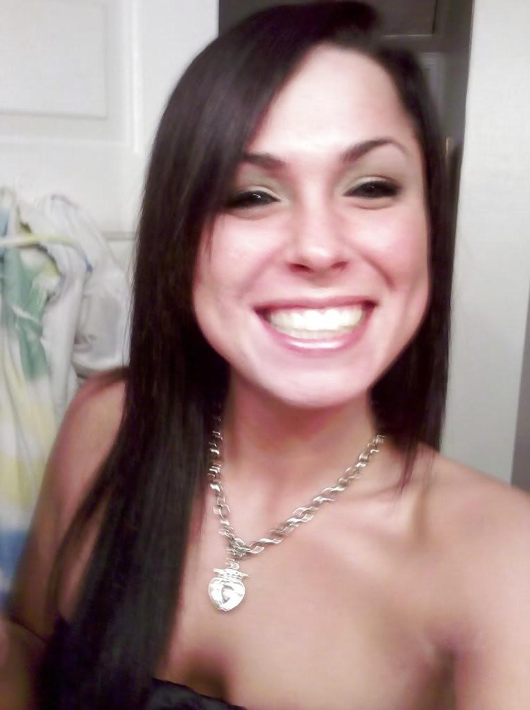 13P Brunette MILF With Pierced Nipples