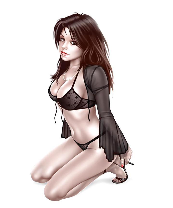 24P CARTOONS: GIRLS,GIRLS,GIRLS! 4