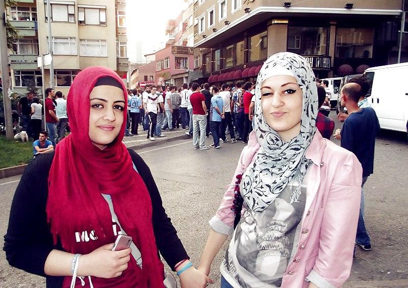 25P Turkish arab hijab turbanli kapali yeniler