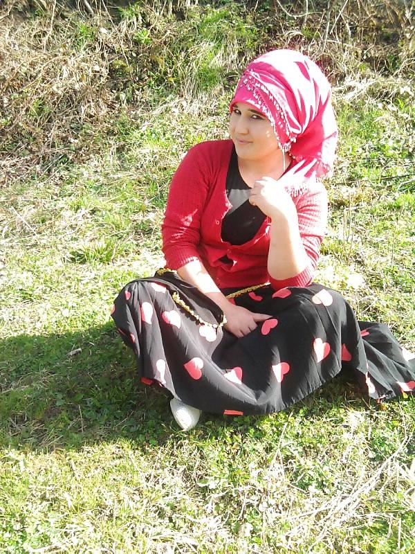 25P Turkish arab hijab turbanli kapali yeniler