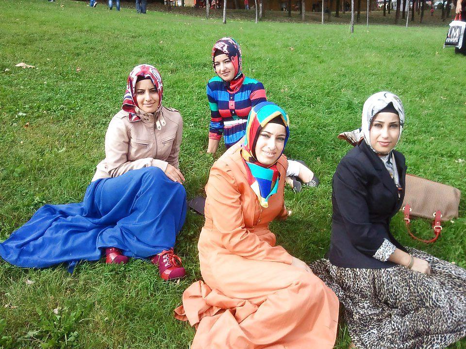 25P Turkish arab hijab turbanli kapali yeniler