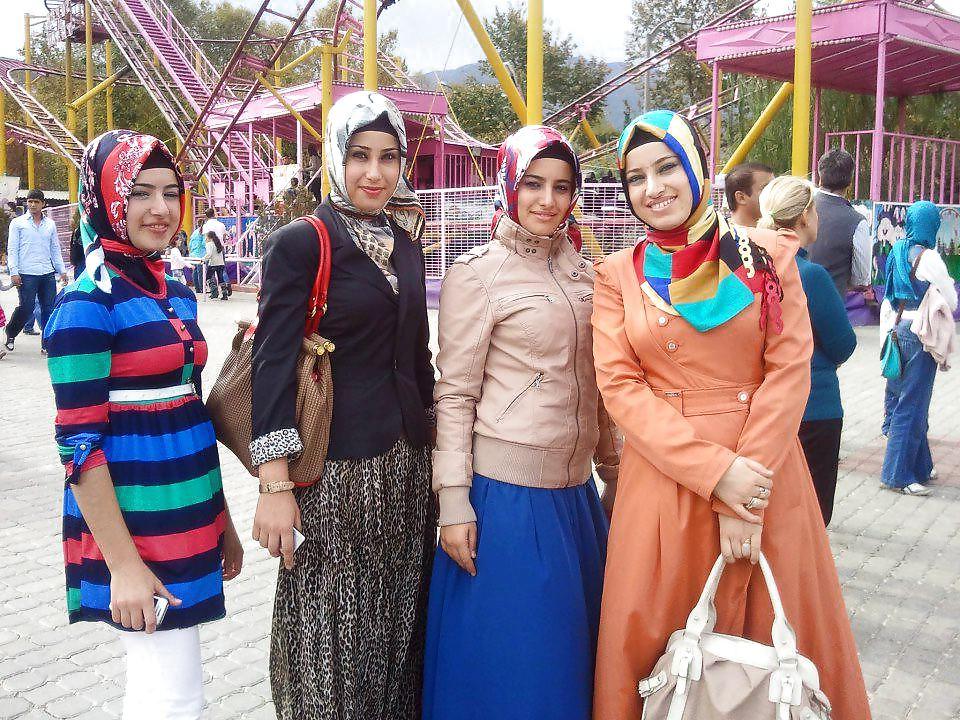 25P Turkish arab hijab turbanli kapali yeniler