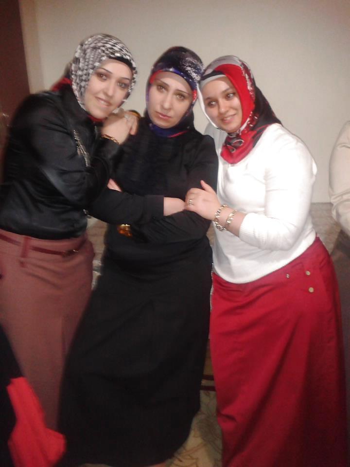 25P Turkish arab hijab turbanli kapali yeniler