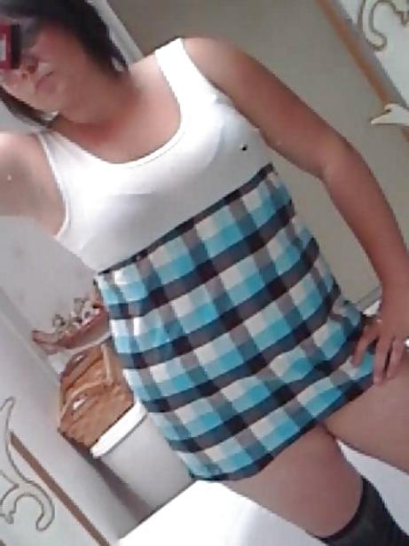 20P Hot Chubby teen girl
