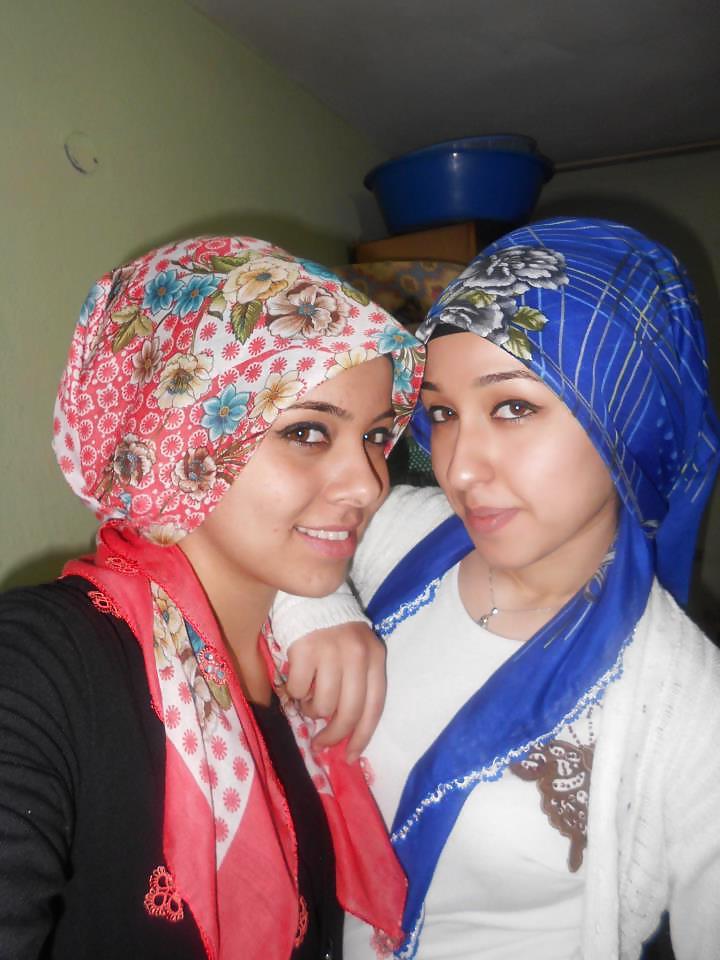 25P Turkish arab hijab turbanli kapali yeniler