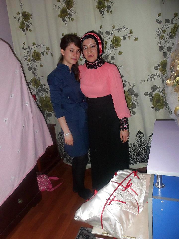 25P Turkish arab hijab turbanli kapali yeniler