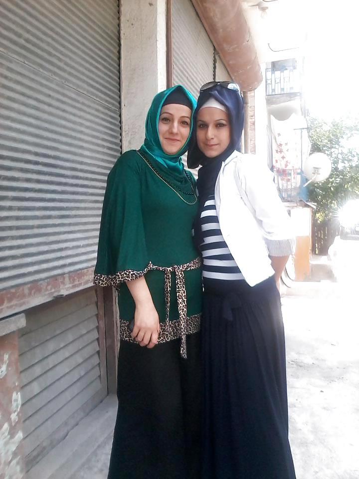 25P Turkish arab hijab turbanli kapali yeniler