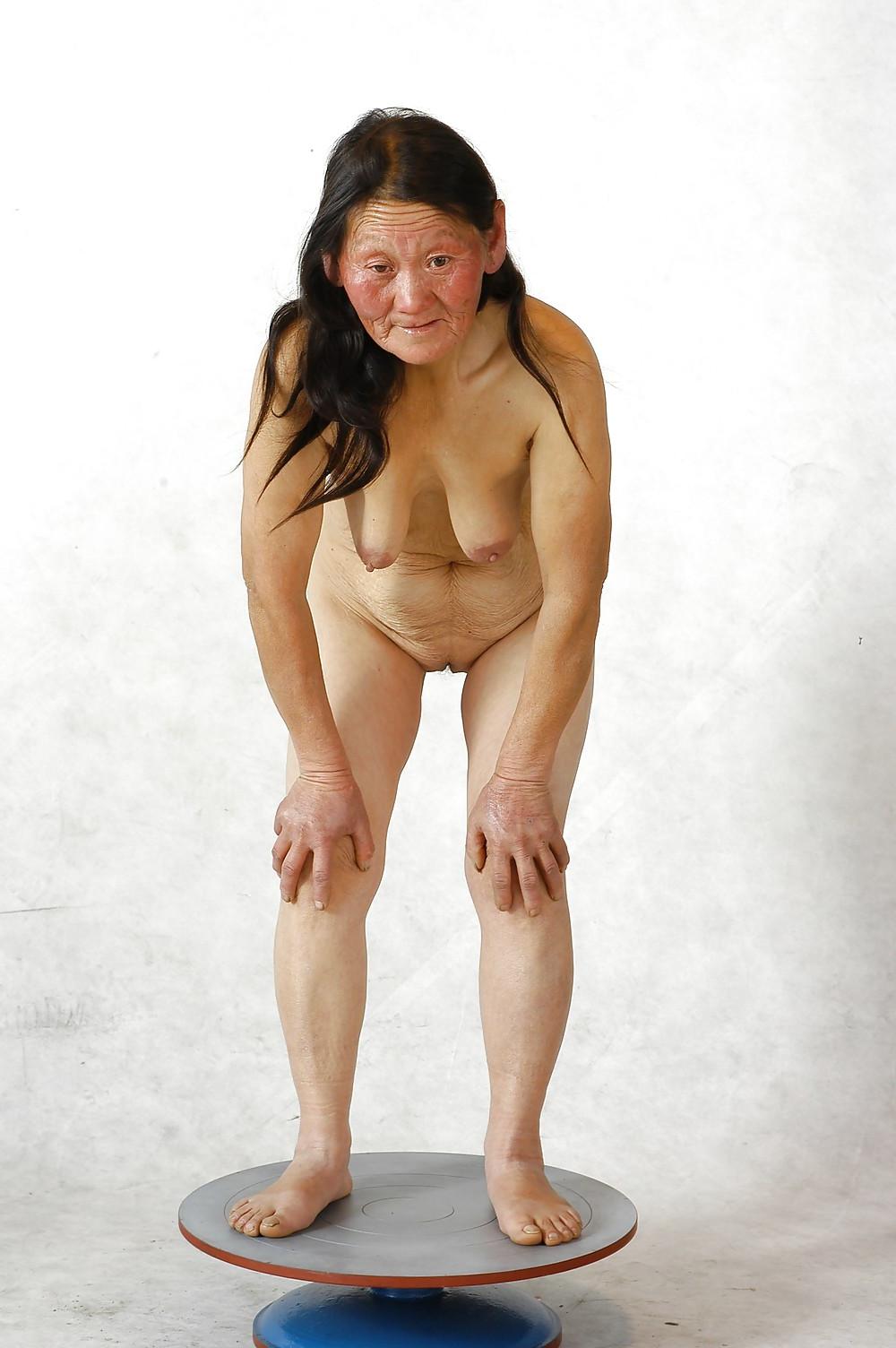 25P Asiatische Omafotze