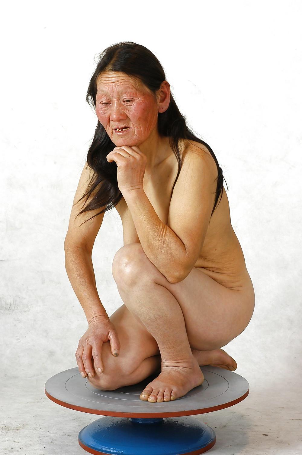 25P Asiatische Omafotze