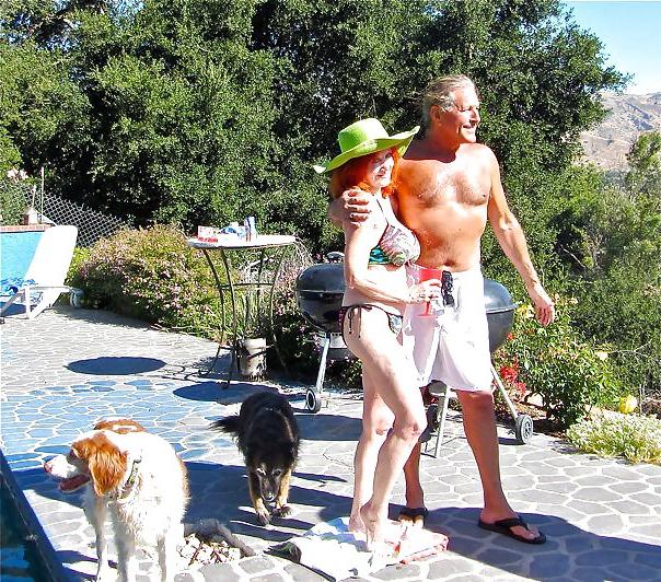 25P Redhead Granny Stripper (Non Nude)