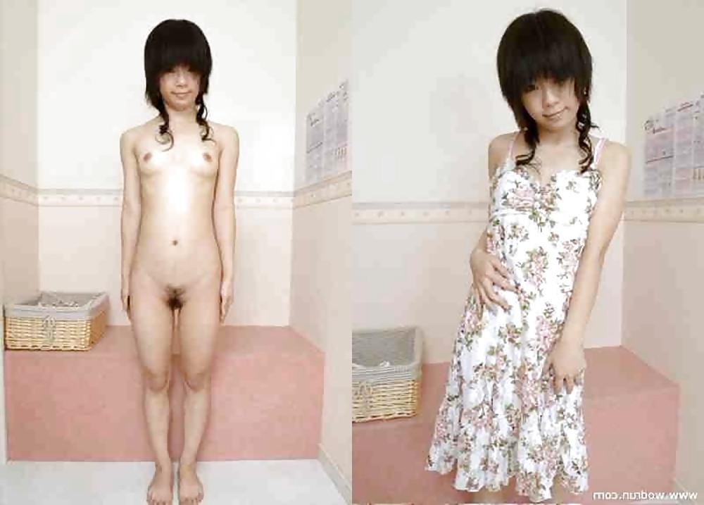 18P Dressed & Naked Asian Set 7