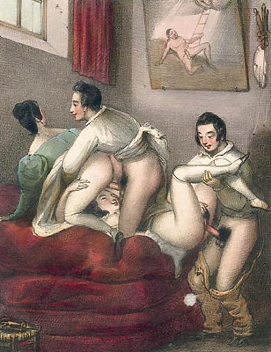 24P Orgy (retro drawings)