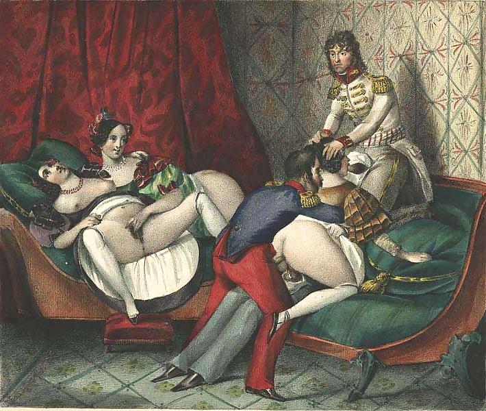 24P Orgy (retro drawings)