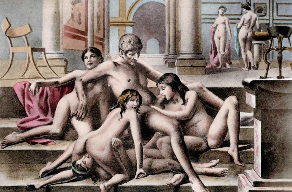 24P Orgy (retro drawings)